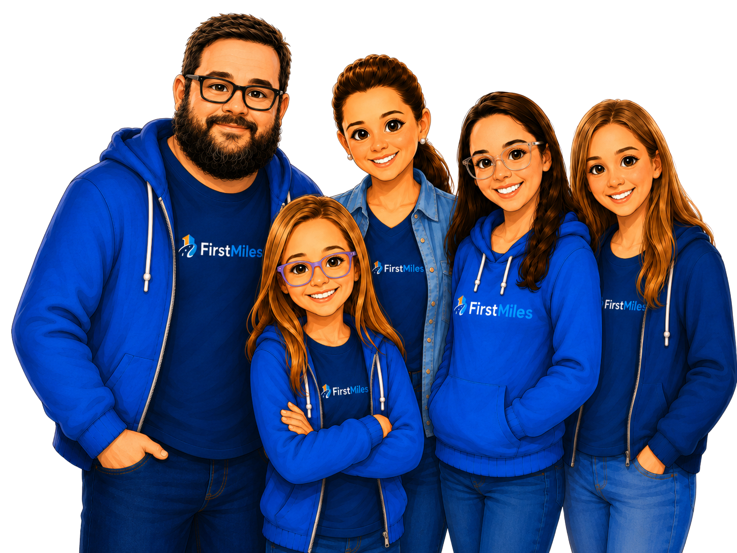 FirstMiles family of parents and teen drivers