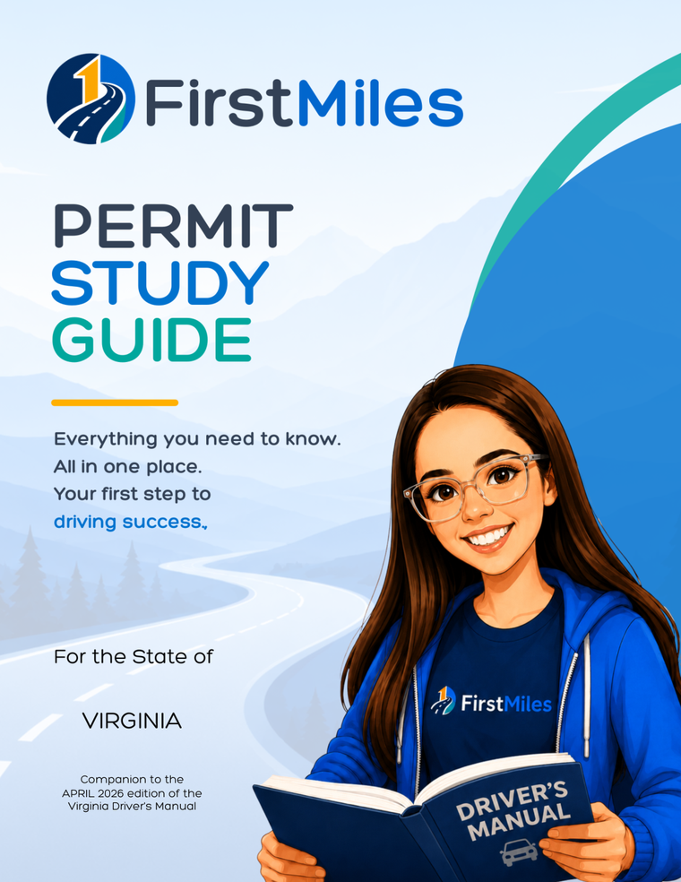 FirstMiles Virginia permit study guide cover